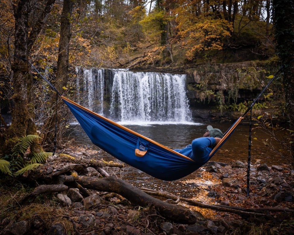 Recycled Hammock with Straps x 2 - Couple Combo