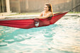 Merlot Red - Recycled Double Hammock with Straps - Nakie