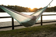 Twilight Blue - Recycled Double Hammock with Straps - Nakie