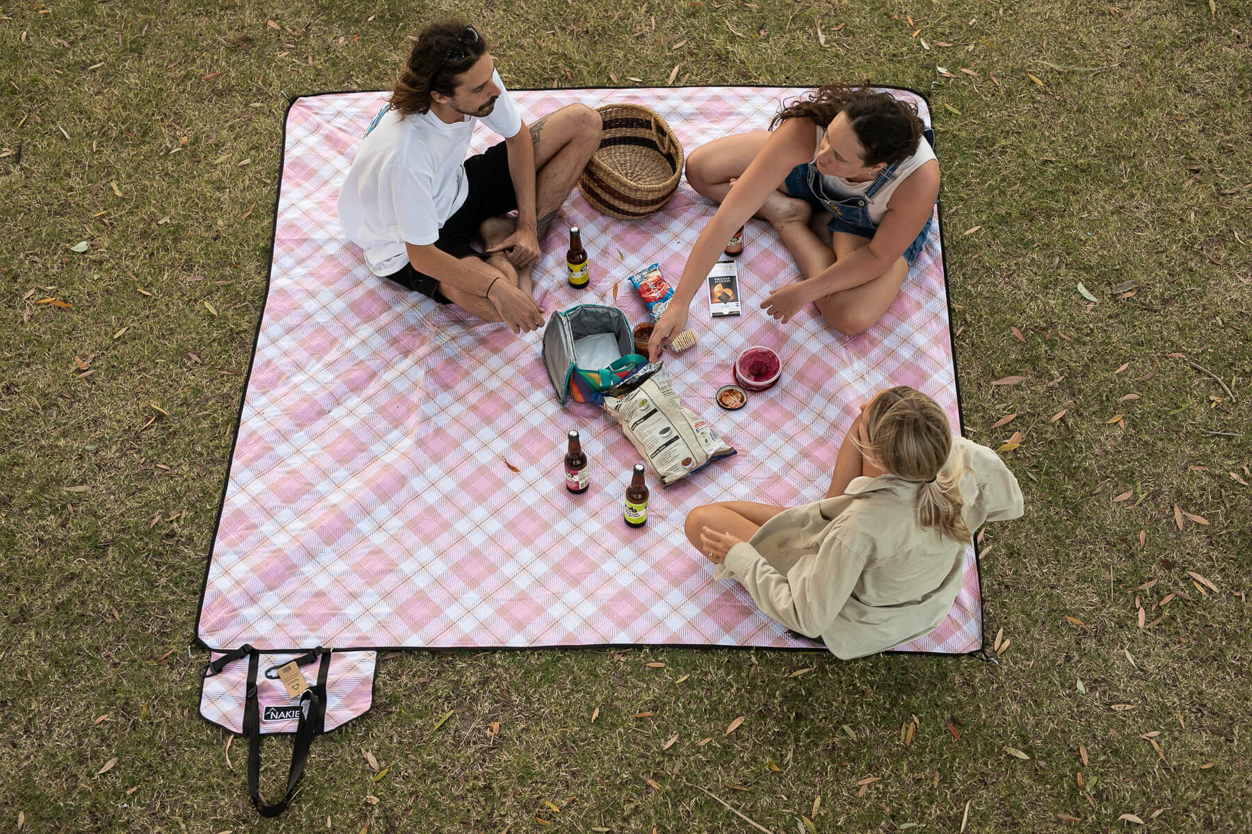 Recycled Hammock & Recycled Picnic Blanket Combo