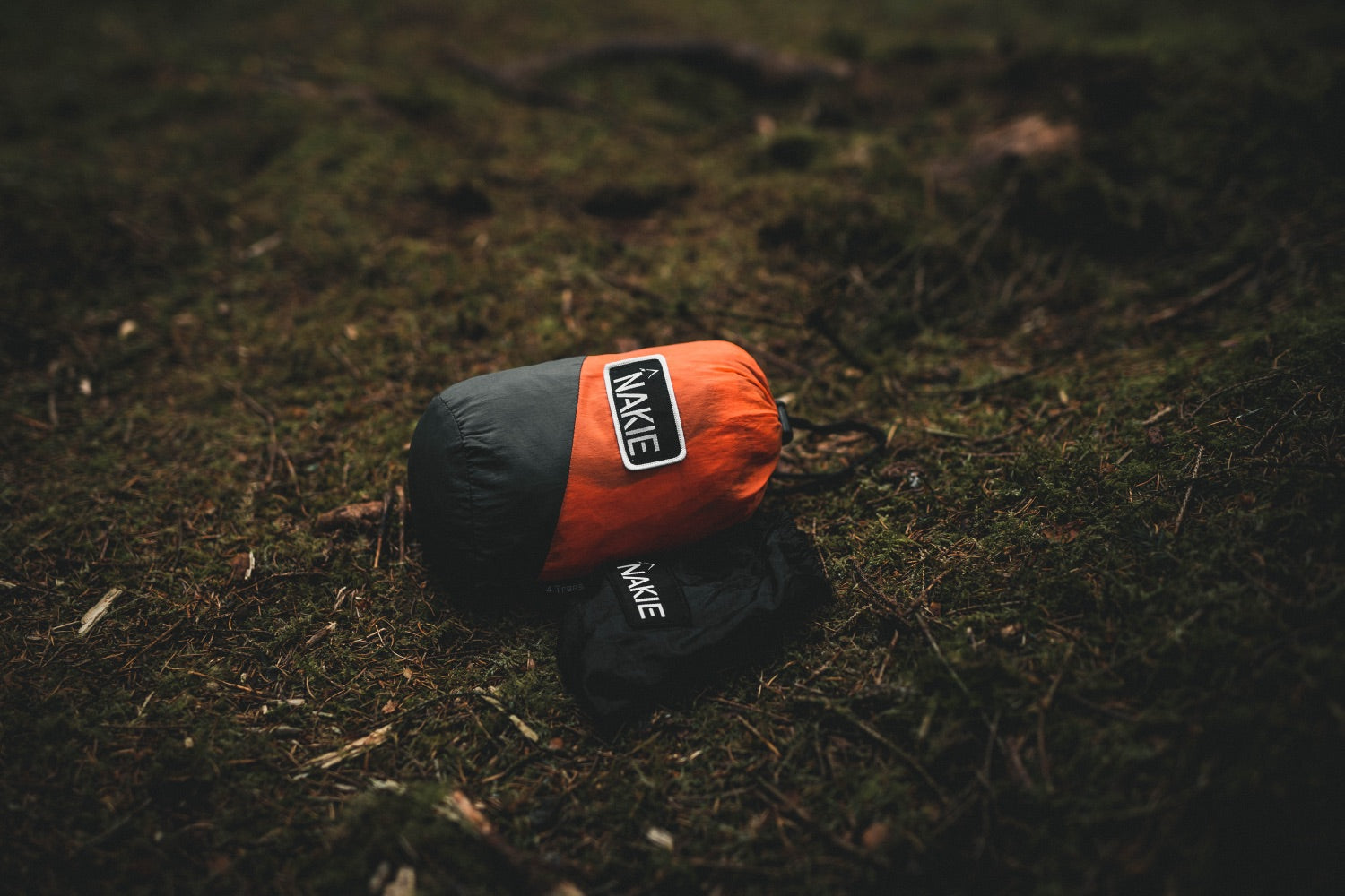 Sunburnt Orange  Recycled Hammock with Straps