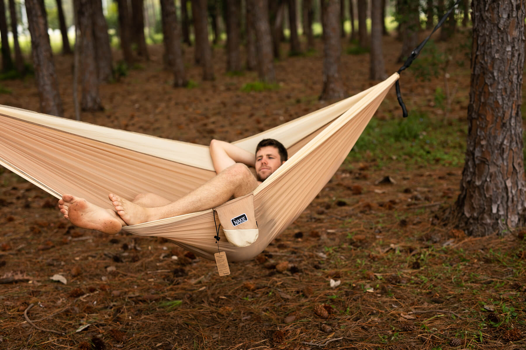 Sahara Sand Recycled Hammock with Straps